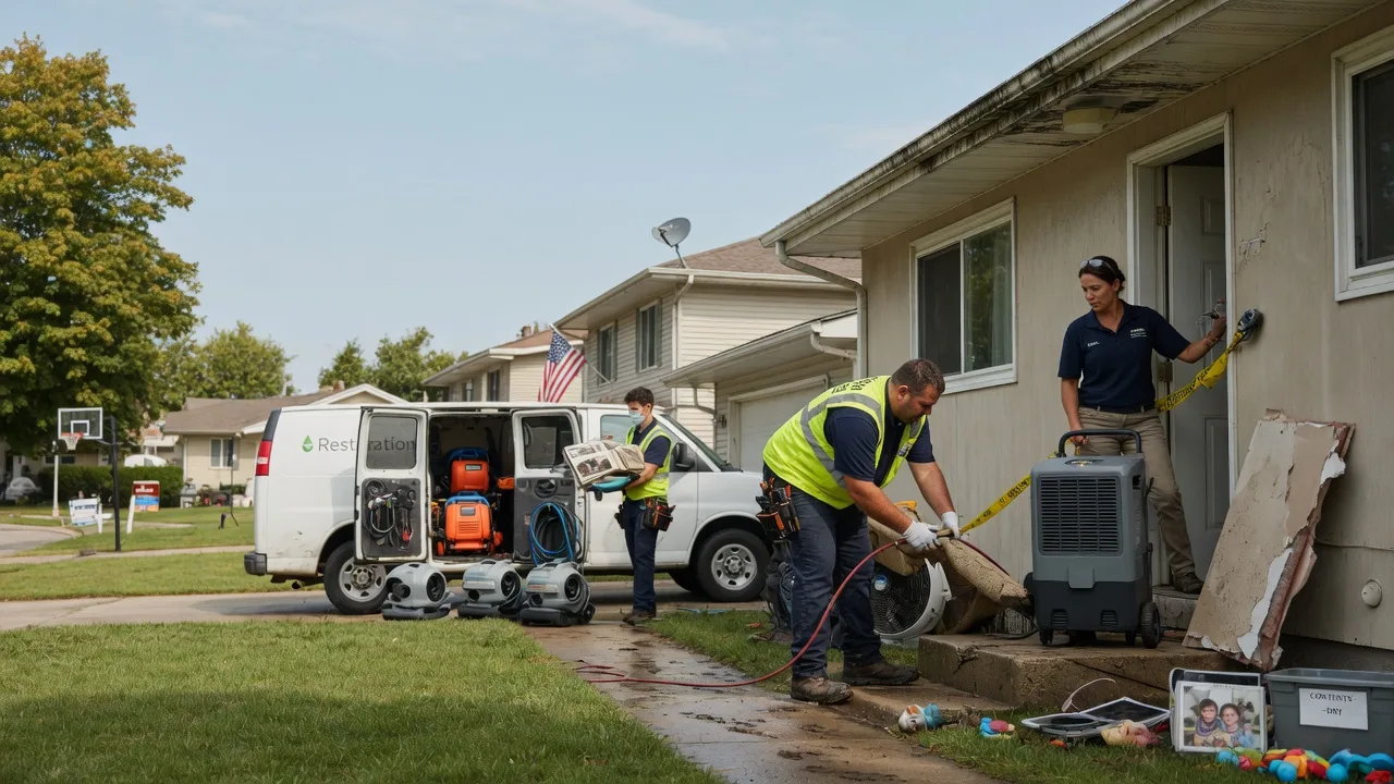 Water Damage Restoration in Parkhill, PA near me